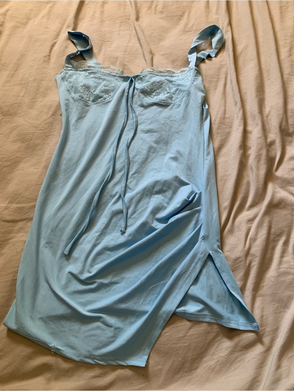 BLUE MINI DRESS ‼️